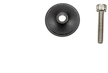 Ahead Abdeck Kappe Vorbau Deckel schwarz Aluminium 31,6 mm Schraube M5x30