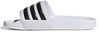 adidas Adilette Shower Slides, Infradito Unisex - Adulto, Cloud White Core Black Cloud White, 43 EU
