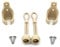 Blinds & Shades Square Bungee Cords Tie Down Conversion Kit with Receiver of Window Shades Curtain Exterior Roman Shades Roller up Blinds Blackout,Indoor/Outdoor