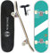 WHOME Pro Skateboards Komplett für Erwachsene/Kinder Mädchen/Jungen Anfänger/Profi - 31 x 8 Zoll Standard 8-Fach Alpine Ahorn Deck ABEC-9 inkl. T-Tool(Green)