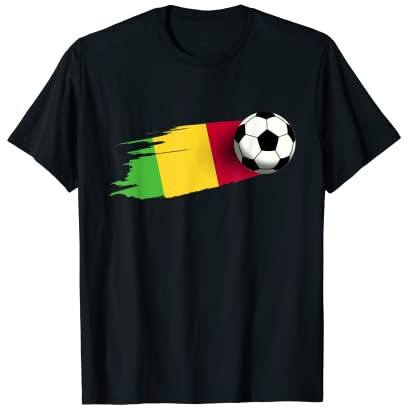Mali Flag Jersey Malian Soccer Team Malian T-Shirt