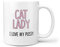 TeHe Gifts Cat Lady I Love My Pussy Gift Mug
