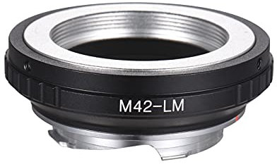 Andoer M42 -LM Camera Lens Adapter Ring Replacement for M42 Screw Mount Lens to Leica Camera M240 M240P M262 M3 M2 M1 M4 M5 M6 MP M7 M8 M9 M9-P M Monochrom M-E M M-P M10 M-A