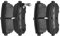 F.BECKER_LINE Bremsbeläge Hinten (10410898) passend für KIA Sportage Ix35 HYUNDAI