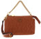 GUESS Damen Izzy Status Satchel, Cognac