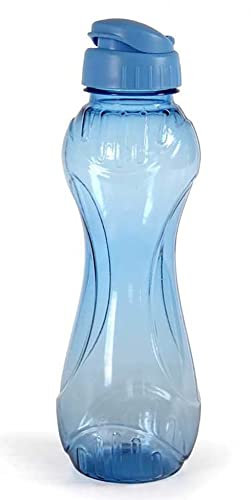 Borraccia in plastica azzurra acqua ermetica sportiva 600 ml ragazzi GG-2015