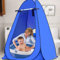 Campingtoiletten im Freien, Umkleidezelte, automatische Dusch- und Badezelte, Angeln, Baden, Umkleidekabinen (Blau)