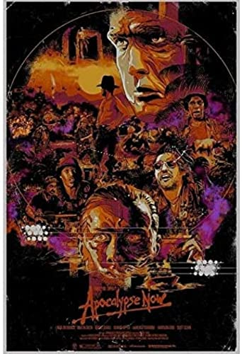 Poster Apocalypse Now Filmplakat, Vintage-Filmplakat, Wandkunst, Bilder, Poster Und Drucke, Leinwandgemälde, Heimdekoration 50X70Cm Kein Rahmen