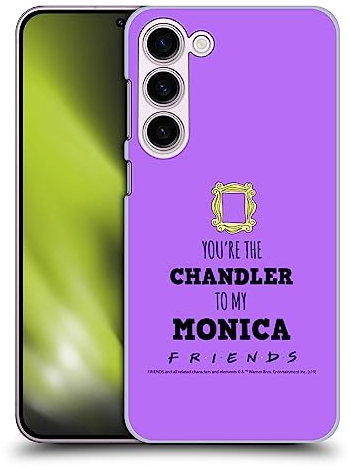 Head Case Designs Offizielle Friends TV Show BFF Zitate Harte Rueckseiten Handyhülle Hülle Huelle kompatibel mit Samsung Galaxy S23+ 5G