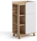 Vicco Armario Mediano Karen, Sonoma/Blanco, 50 x 90 cm con Puerta y cajón