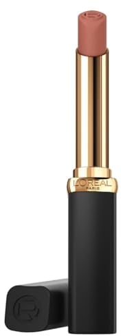 L'Oréal Paris Lippenstift für ein pudrig mattes Finish und 16 Stunden Halt, Color Riche Intense Volume Matte Nude, Farbe: 520 Le Nude Defying, 1.8 g