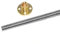 gioco filettato Asta for vite trapezoidale T8 1mm 2mm 4mm 8mm Asta filettata in piombo 100mm 200mm 300mm 400mm 500mm 600mm Vite con dado in ottone vite trapezoidale ( Color : Pitch 2mm Lead 2mm , Size