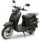 Retro Motorroller MiniMe 50ccm Roller Mofaroller (Schwarz-Matt, 25 km/h)
