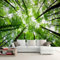 Arsey Wandteppich Wald Sky Wandbehang Natur Landschaft Wandteppiche Aesthetic Wandtücher Wanddecke Wandbespannung Wandtuch xxl Deko Wohnzimmer, Grün, Großer 230x180cm