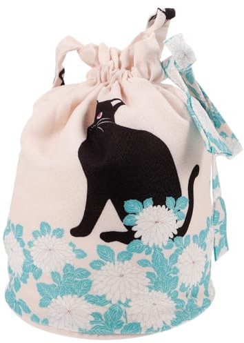 Holibanna Japanische Kimono-kordelzugtasche Kordelzugbeutel Geschenktüte Kordelzug-telefontasche Beutel Mit Kordelzug Japanische Kordelzugtaschen Handtasche Mit Tasche Im Japanischen Stil