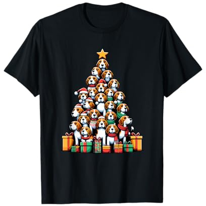 Christmas Tree Beagle Beagles T-Shirt