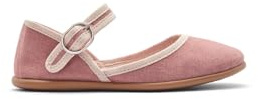 Conguitos - Bailarinas Niña Lona Hebilla para Niña (Rosa/Talla 30)