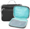 Zasjon Organizador Cables Viaje Portátil Bolsa para Cables Impermeable Viajes Accesorios Estuche Cables y Cargadores Universal para Tableta, Adaptadores, Powerbank, Negro