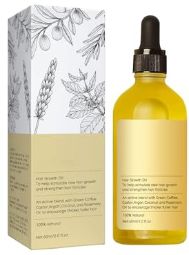 Natural Hair Oil, Rosemary Oil Hair, Nourishes and Moisturizes Hair, as a Hair Mask and Hair Treatment (1PCS)