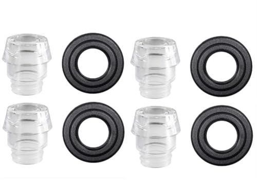 Ayfunkey 4set Coffee Percolator Plastic Knob Top and Washer Rings Coffee Percolators Replacement Coffee Pot Filters Coffee Maker Accessories