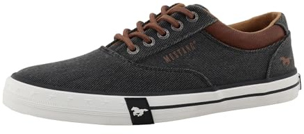 MUSTANG Herren Sneaker aus Canvas mit Sternen-Details 26M0151002