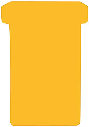 FRANKEN Kartentafel Zubehör T-Karten, Index 2, 100 Stück, orange, TK205