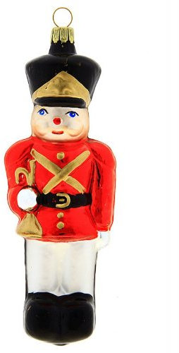 Hamburger WEIHNACHTSKONTOR® - Christbaumschmuck - Bergmann rot schwarz