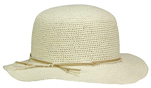 Mayser Brigitte Damen Panamahut - Offwhite (25-25) - 59-60 cm (L)
