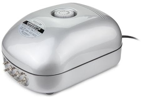 Aquarline Hailea Aco-9620 Six Outlet Air Pump, 800 Liter/Hour