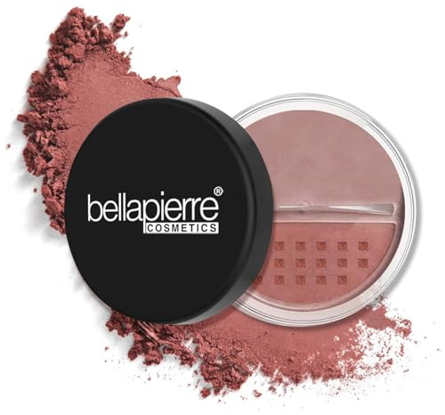 Bellapiarre Cosmetics Loose Mineral Blush Suede, 1er Pack (1 x 4 g)