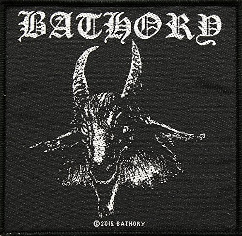 BATHORY Aufnäher GOAT Patch gewebt 10 x 10 cm by Bathory