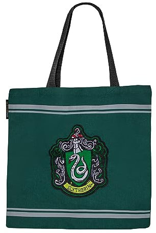 Cinereplicas Harry Potter - Tote Tasche Slytherin - Offizielle Lizenz