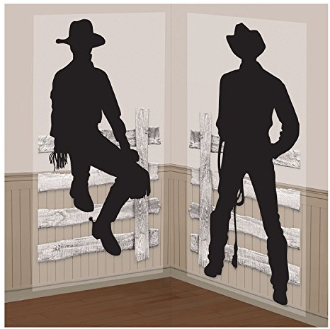 Western Cowboy Scene Setter Add-ons (2 pk)