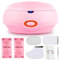 AYITOO Bain De Paraffine Avec Accessoires Professions, Bain De Cire Pour Mains et Pieds avec 900g Cire, 2.7L Appareil bain de paraffine 200W Pour les Personnes âgées Salon de Beauté