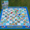 Eduk8 Giant Snakes & Ladders for Age 3+, Indoor & Outdoor Playing Fun Learning | Playmat and Floor Board Games (Giant Snakes and Ladders)