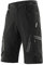 ARSUXEO Herren Radhose Loose Fit MTB Shorts Wasserabweisende Outdoor Sporthose mit 7 Taschen 1202 Schwarz XL
