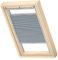 VELUX Original Verdunkelungsrollo (FHC), Silber Rahmen, PK04, Grau