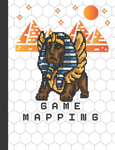 Game Mapping: Hexagonal Graph Paper Notebook for Hex War Games and Hex Battle Maps for Computer Games for Boys and Girls
