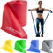 Starktape Widerstandsbänder für Physiotherapie Professionell Bulk Großpackung. Latexfreies elastisches Übungs-Fitnessband für Ober- und Unterkörper, Pilates, Reha, Yoga, Pilates, Heimtraining