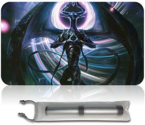 Nicol-Bolas Xin - Tapis de Jeu MTG pour Jeux de société + Sac étanche Gratuit, Tapis de Table TCG Card Game Taille 60x35cm Tapis de Souris Compatible MTG TCG
