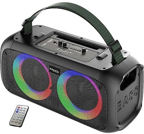 Batteriebetriebene Aktivbox ''Street-Sound'' 2 x 6.5''/16cm, 100W, mit Beleuchtung