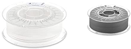 extrudr® XPETG MATT ø1.75mm (1kg) 'WEISS' - 3D Drucker Filament & ® XPETG MATT ø1.75mm (1kg) 'METALLIC' - 3D Drucker Filament - Made in Austria - höchste Qualität zum fairen Preis!
