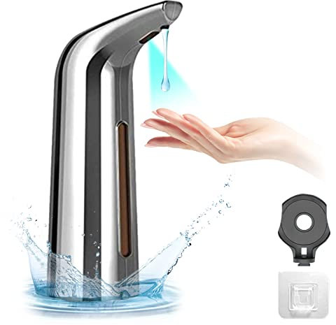 Seifenspender Automatisch, 400ml Nicht kontakte elektrische Seifenspender, Elektrischer Seifenspender Mit Sensor, Schaumstoffseifenspender für küche, Bad, usw