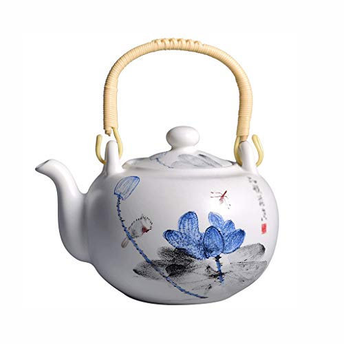 BAWHO Exquisite Keramik Teekanne Große Kapazität Mit Gefilterter Tinte Art Home Kühler Tee Set