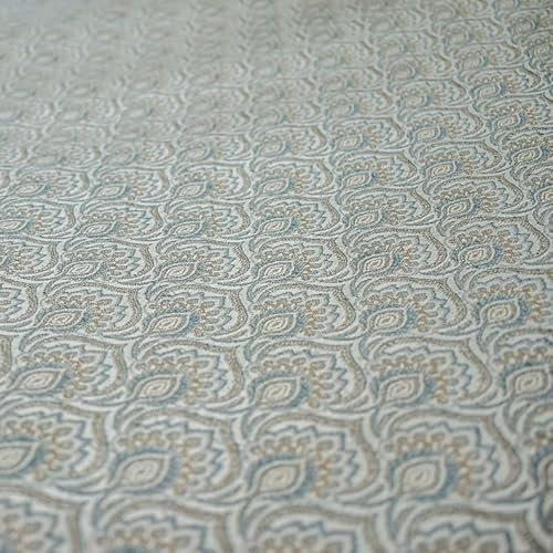 Fabric Mart Direct Floraler Pfauenstoff als Meterware, Jacquardwebstoff, Polsterstoff, Vorhangstoff, Großhandelsstoff, Stoff für Kissen, Heimdekoration