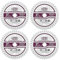 QUEFORET 75mm Diamond Concrete Saw Blades - 4pcs Cutting Discs for Granite Marble Concrete Masonry, with 10mm Arbor