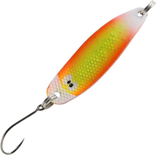 Fishing Tackle Max FTM Spoons Limitiert Forellenblinker Miniblinker (Hammer 3,2g / gelb - orange)