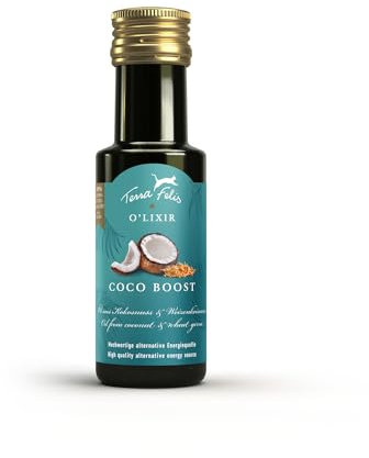 Terra Felis O'LIXIR Öle I Premium Katzen-Nahrungsergänzung zur Unterstüzuung des Immunsystems und für EIN glänzendes Fell (Coco Boost)