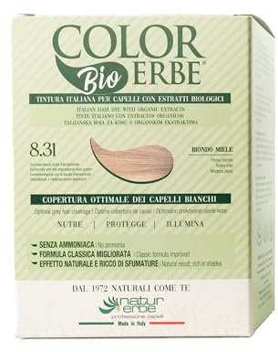 Färbefarbe Kräuter Bio Honigblond (8.31)