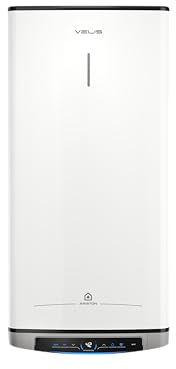 Ariston Velis Dune Wifi - Scaldabagno Elettrico 100 Litri Verticale e Orizzontale 275x506x776, Boiler Elettrico a Doppio Serbatoio, Funzione ECO-EVO e Check Temperatura a Distanza, Classe Energetica B
